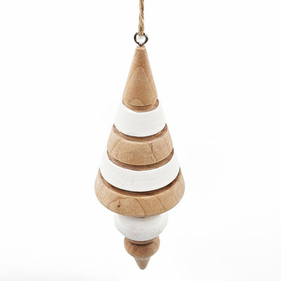 Ensemble de 6 décorations en forme de glaçon eucalyptus pour Noël et fêtes