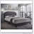 Grey Upholstered Bed
