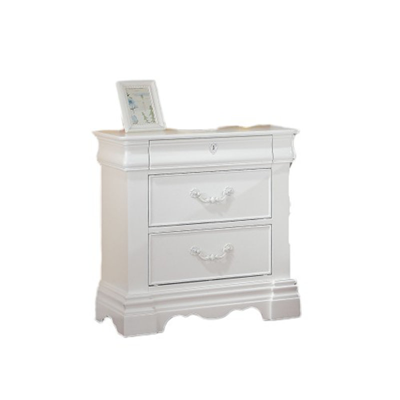 Milstead 26'' W Solid Wood Nightstand