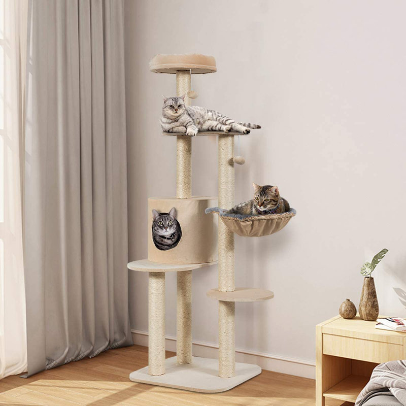 Pendaray 143.5cm H Cat Tree