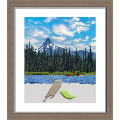 Maddalyn Brown Picture Frame with Mat