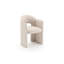Overlap Upholstered Arm Chair