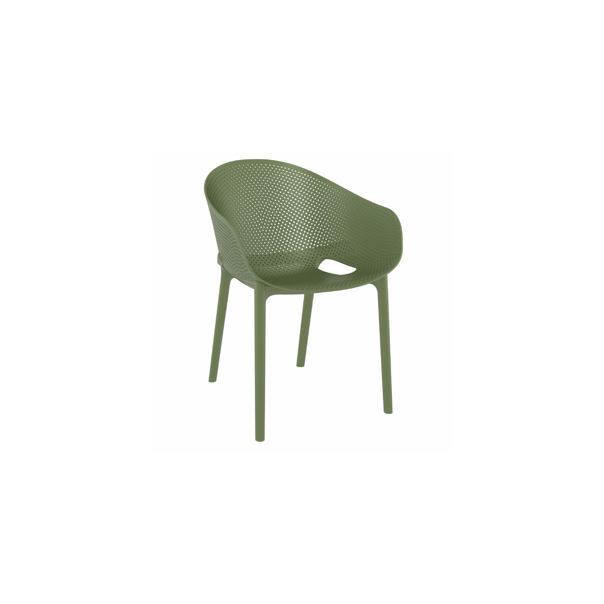 Farrah Square 2 - Person Bistro Set, Olive Green