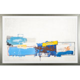 Grid Sky Print by Robert Robinson