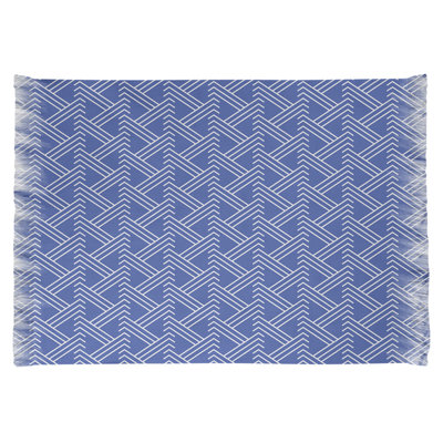 Chenille Geometric Indoor Rug