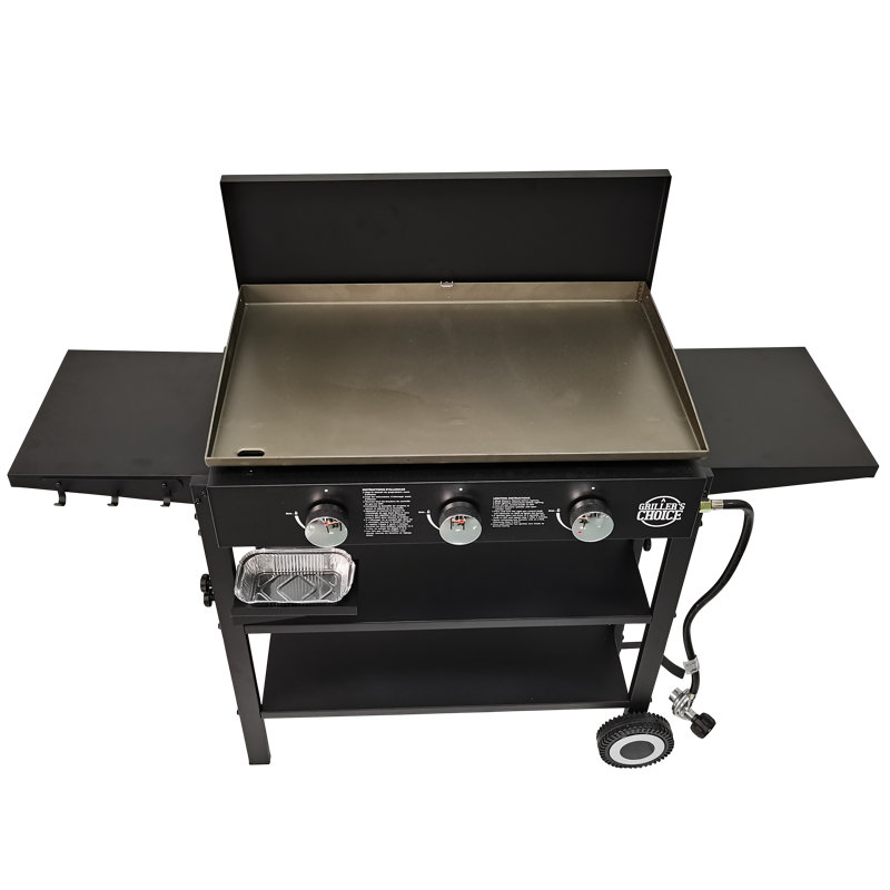 Barbecue au gaz à propane liquide à 3 brûleurs 36000 BTU Grillers Choice