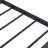 Heavy Duty Twin Black Metal Bed Frame With Assembly, Noiseless Usage, 750 - Pound Static Tolerance, Firm Mattress Support By Reinforced Slats, Storage Under Bed, And Connection Holes, Suitable For-1424613090