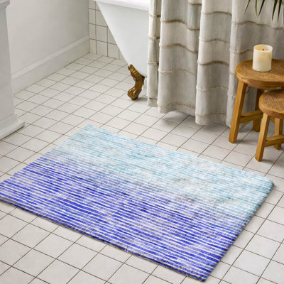 Premium Machine Washable Dream Shag ADS187 Striped Rug