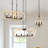 Marcus 4 - Light Dimmable Geometric Chandelier