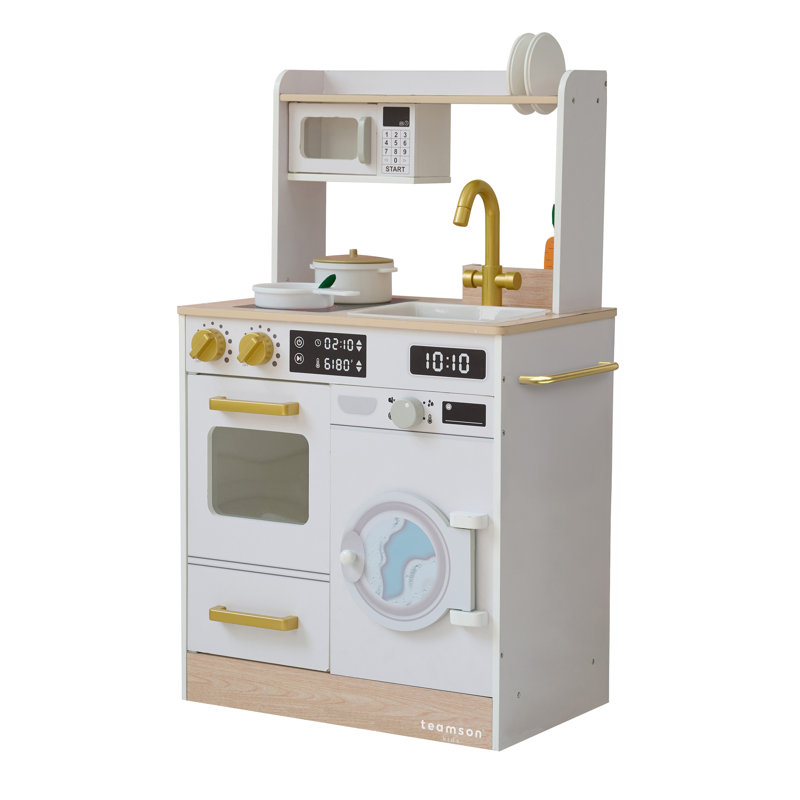 Teamson Kids - Little Chef Lake Tahoe Master Play Kitchen, White