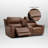 82.5" W Zero Gravity Double Width Genuine Leather Power Loveseat With Storage Console And Usb&type-c Charging-451449679