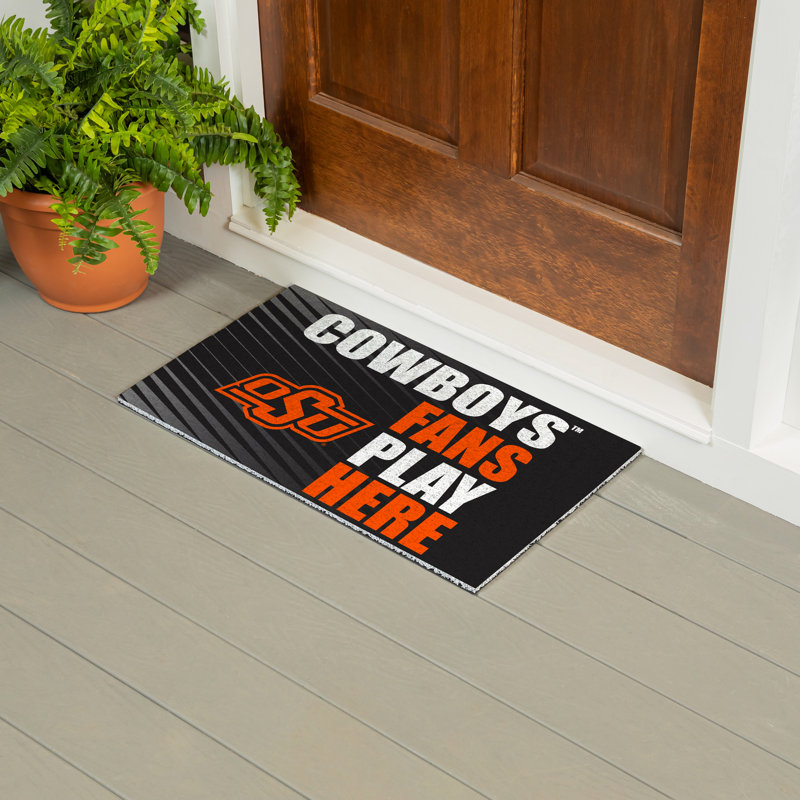 Oklahoma State University Fan PVC Mat, 28"x16"