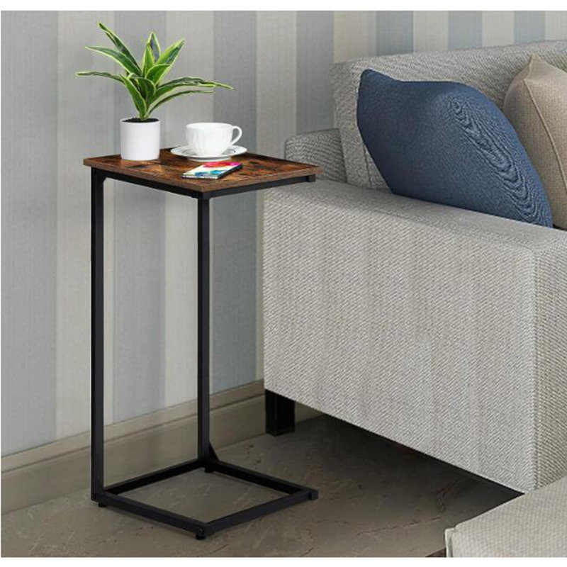 End Table Set, Black, Brown