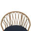 Lidio avec 2 chaises en rotin et table ronde en verre-1376024978
