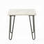Table de bout en marbre blanc Modern Elegance-1214650478