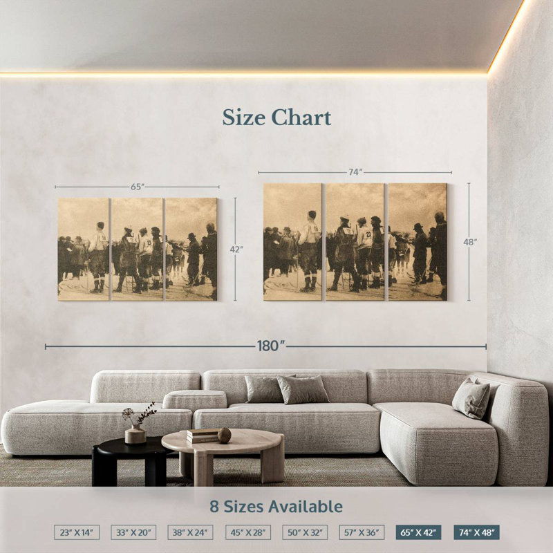 Sireci The Ski Start, 42" H x 65" W