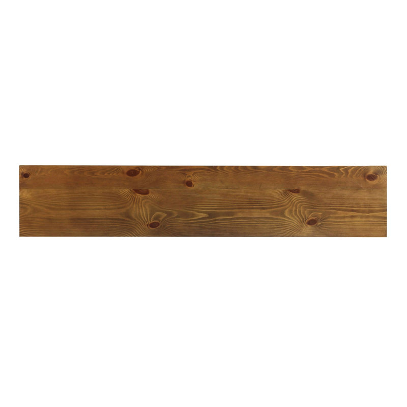 Stable Oak Console Table With Rectangular Top And Shelf Classic Leg Structure A Functional For Display Storage