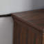 Meuble télé 2 portes Farmhouse, rangement espresso pour téléviseur 65 po