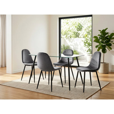 Bodner 4 - Person Dining Set