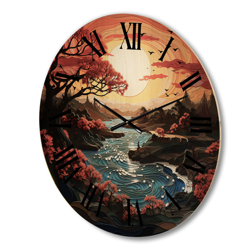 Horloge murale Odhran, Grand