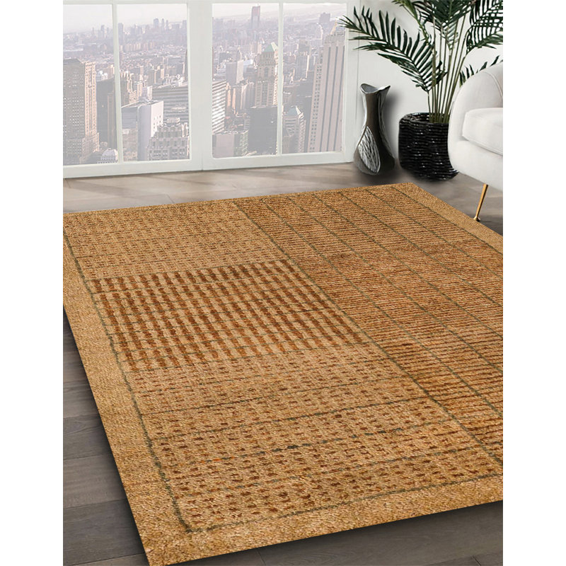 Striped Indoor Rug, Square 4'