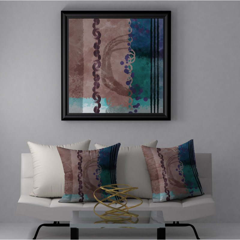 Housse de coussin carrée/insert, 18" x 18"