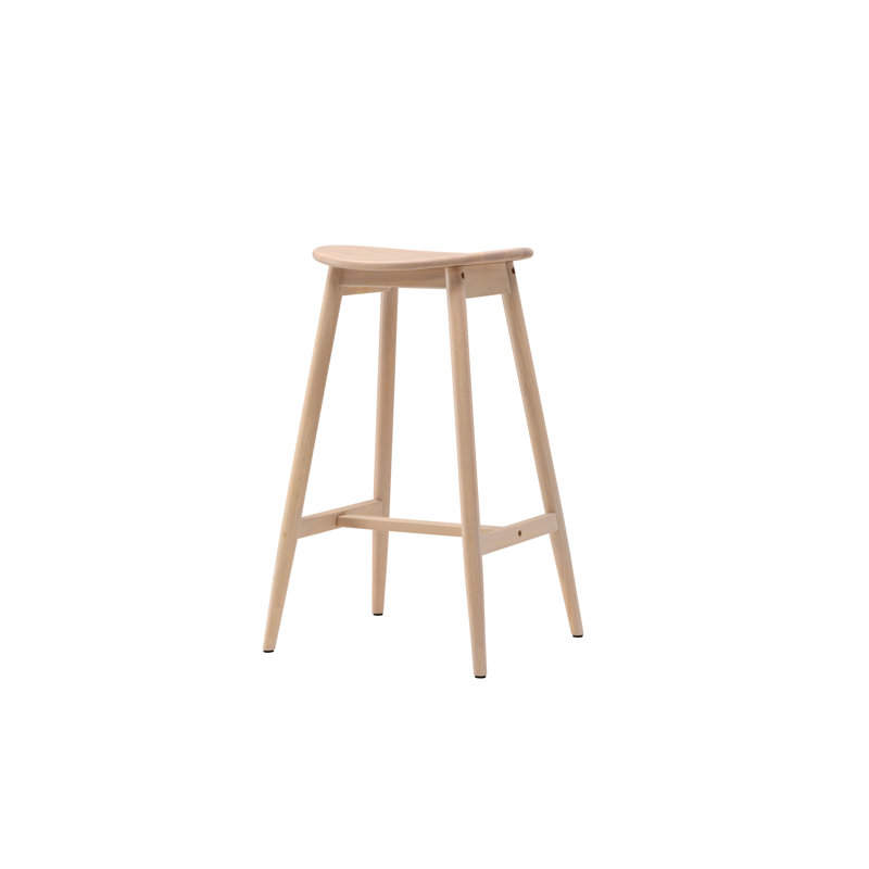Zara Counter Stool with Metal Frame, White