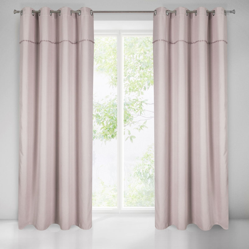 Tulelake Eyelet Semi Sheer Curtain