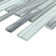 Midtown Sense Random Sized Glass Linear Mosaic Wall Tile