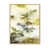 Toile brune avec cadre flottant