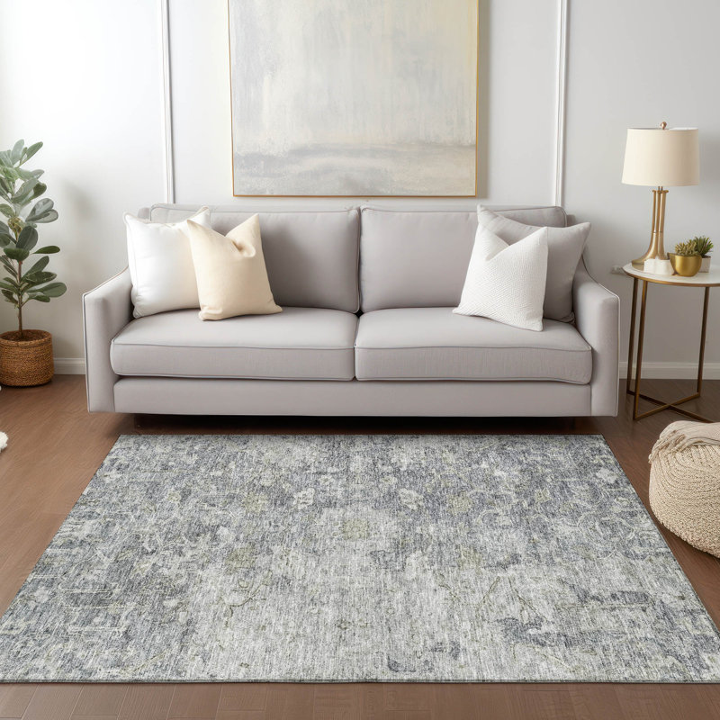 Malchow Washable Oriental Indoor / Outdoor Rug, Rectangle 9' x 12'