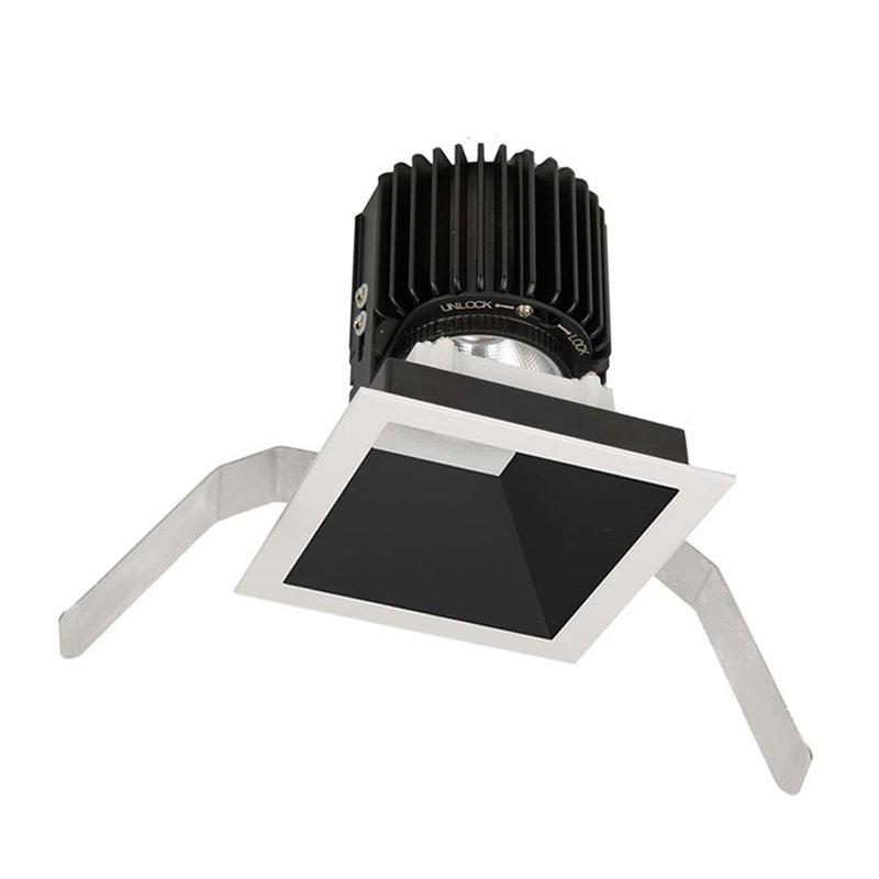 Ensemble d’éclairage encastré à del 5,75" remodel Volta, Noir /brume