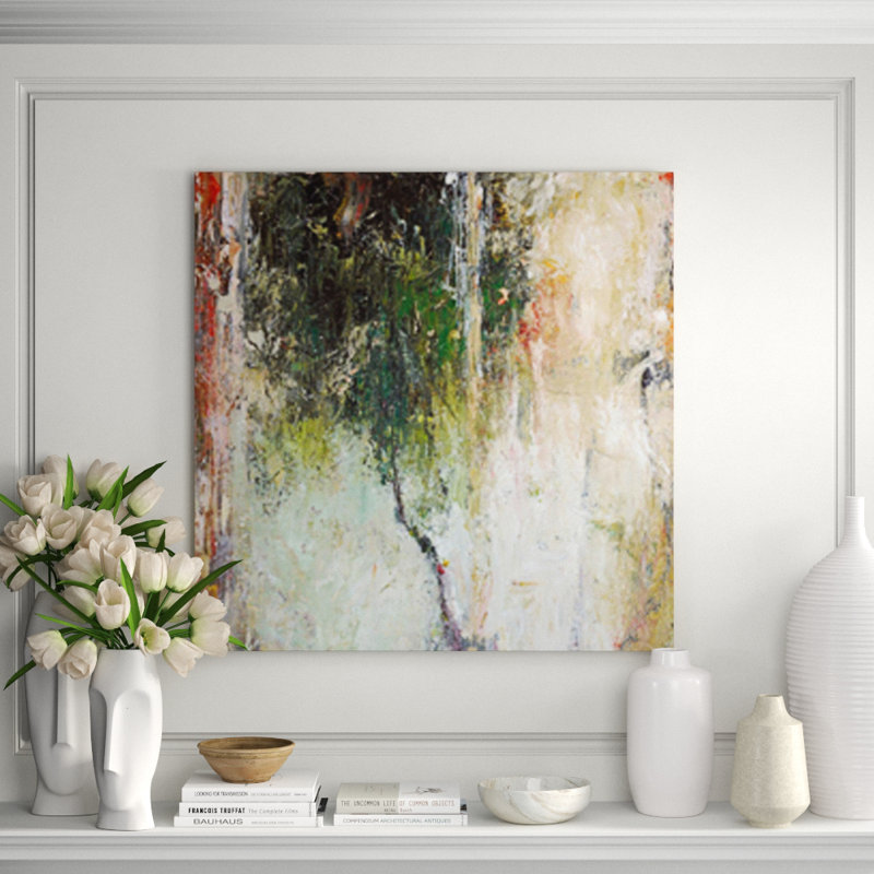 Abstract Tree By John Beard - Gallery Wrapped Canvas Print Print by John Beard, 40" H x 40" W x 1.5" D, Unframed Canvas