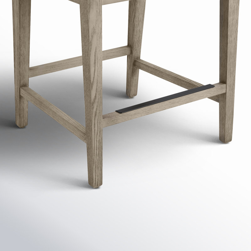 Tabouret de comptoir Bethea, Lin Performance Effie