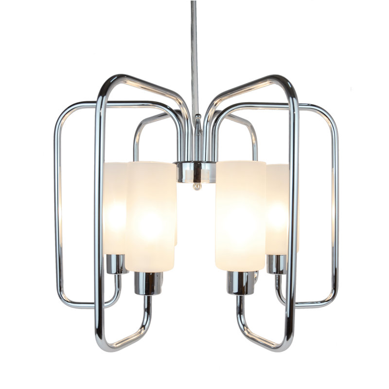 Halloway 6 - Light Shaded Chandelier