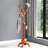 Janiya 8-Hook Solid Wood Freestanding Coat Rack -1854738707