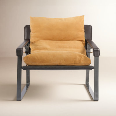 Hadler Genuine Leather Lounge Chair