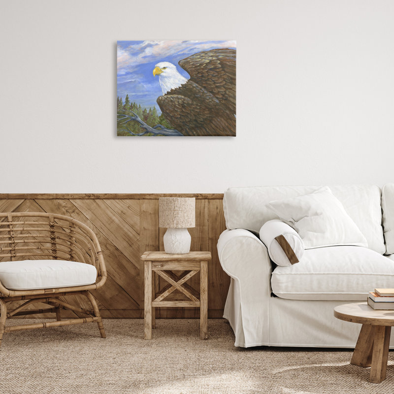 Eagle Overlook from Tree Top Canvas, design by Paul Brent, 24" H x 30" W
