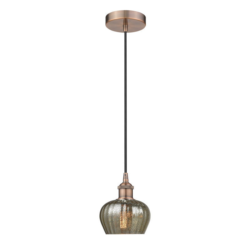 Mini luminaire suspendu Patrina - cuivre antique, Mercurisé, Mercury/Oil Rubbed Bronze
