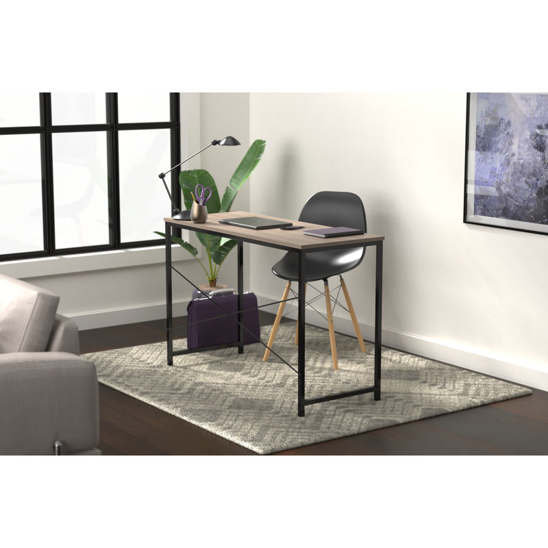ClosetMaid Industrial Writing Desk, Gray/Black