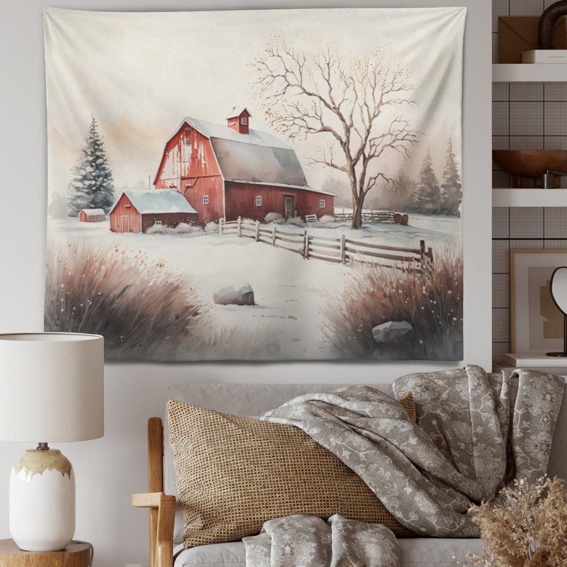 Polyester Tapestry, 50" H x 60" W