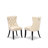 42D418475B144BCEBFECA5DC2801E6B3 5 Piece Dining Set Contains a Rectangle Wooden Table with Removable leaf and 4 Padded Chairs, Black-123099960-123099963