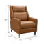 Fernando High Back Push-Back Manual Recliner-410931167