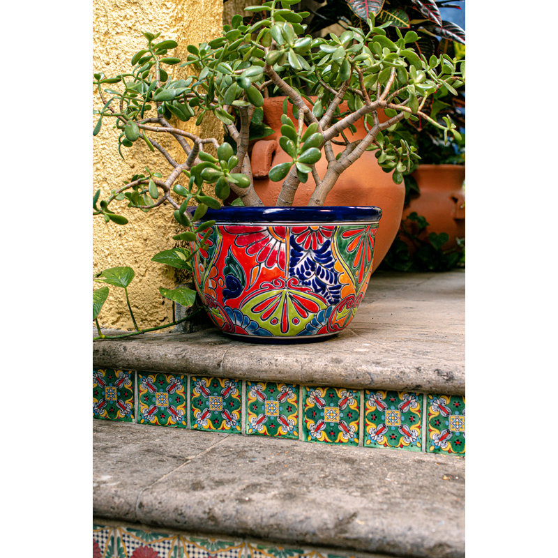 Talavera Ceramic Pot Planter
