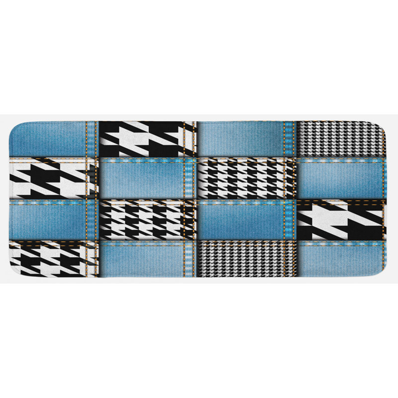 Modern & Contemporary Polyester Kitchen Mat