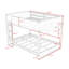 Bunk Bed With Storage Cabinets And Charging Station