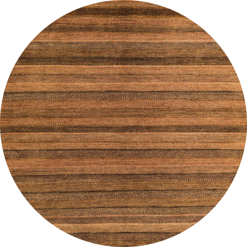 Abstract Indoor Rug, Round 4'