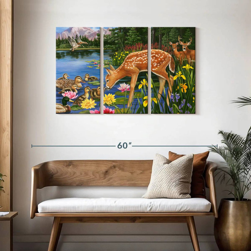 Making New Friends, 28" H x 45" W