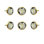 1.5" Diameter Star Knobs