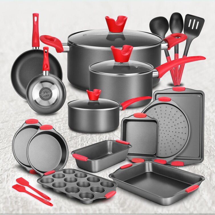 Nutrichef Kitchenware Pots & Pans High-Qualified Basic Kitchen Cookware, Non-st